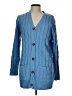 Unbranded 100% Polyester Blue Cardigan Size L - photo 1