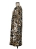 Chico's Animal Print Brown Casual Dress Size Med (1) - photo 5