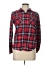 Forever 21 Plaid Red Long Sleeve Button-Down Shirt Size L - photo 1