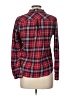 Forever 21 Plaid Red Long Sleeve Button-Down Shirt Size L - photo 2