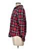 Forever 21 Plaid Red Long Sleeve Button-Down Shirt Size L - photo 5