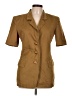 Max Mara 100% Cotton Brown Tan Jacket Size 8 - photo 1