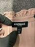 Express Outlet 100% Polyester Brown Long Sleeve Blouse Size XS - photo 6