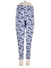Crane Print Blue Casual Pants Size M - photo 1