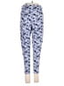 Crane Print Blue Casual Pants Size M - photo 2