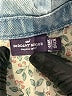 Sergent Major 100% Cotton Blue Denim Jacket Size 4 - photo 3