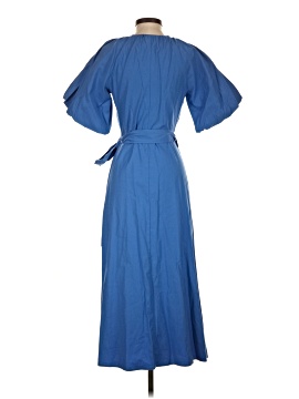 maggy london wrap dress Wrap Dress w/Rosette-Cobalt