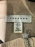 Topshop 100% Polyester Tan Pullover Sweater Size 8 - photo 7