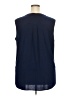 Perseption Concept Blue Sleeveless Blouse Size 3X - photo 2