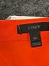 J.Crew 100% Linen Solid Orange Casual Skirt Size 00 - photo 4