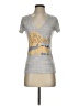 Assorted Brands Gray Short Sleeve T-Shirt Size S - photo 1