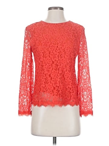 Diane von Furstenberg Long Sleeve Blouse (view 1)