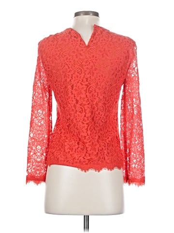 Diane von Furstenberg Long Sleeve Blouse (view 2)