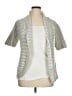 Chico's Silver Cardigan Size XL (3) - photo 1