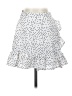 Shein 100% Polyester Polka Dots White Casual Skirt Size S - photo 1