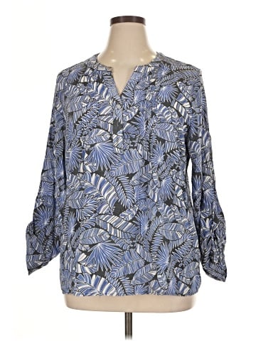 NY Collection 3/4 Sleeve Blouse (view 1)