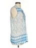 New Directions 100% Polyester Blue Sleeveless Blouse Size S - photo 4
