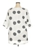 Unbranded Ivory Short Sleeve Blouse Size 3X - photo 2
