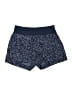 Athleta Animal Print Blue Athletic Shorts Size 6 - photo 1