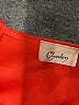 Chesley Solid Orange Cocktail Dress Size S (estimated) - photo 7