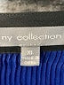 NY Collection 100% Polyester Blue Long Sleeve Blouse Size XL - photo 7