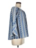 Ember 100% Polyester Blue 3/4 Sleeve Blouse Size M - photo 4