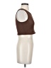 Shein Brown Sleeveless Top Size S - photo 4