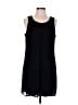 As U Wish 100% Polyester Solid Black Casual Dress Size L - photo 1