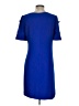 Tyler Boe 100% Polyester Solid Blue Casual Dress Size XS - photo 2