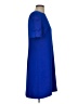 Tyler Boe 100% Polyester Solid Blue Casual Dress Size XS - photo 4