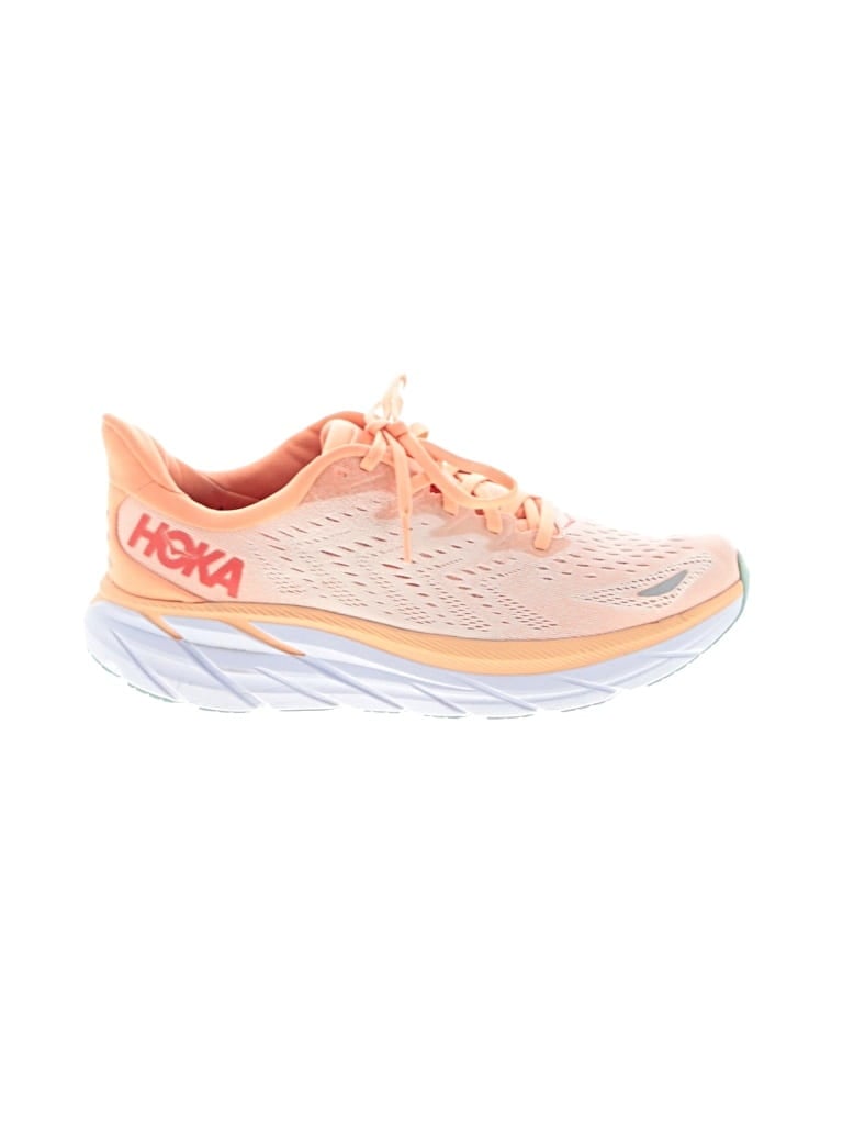 Pre-owned Hoka Sneakers In Orange