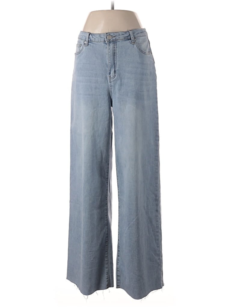 Pre-owned Easel Jeans In Blue