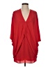 Halston 100% Polyester Red 3/4 Sleeve Blouse Size 0 - photo 1