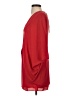 Halston 100% Polyester Red 3/4 Sleeve Blouse Size 0 - photo 5