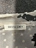 Olivia Grey 100% Polyester Silver 3/4 Sleeve Blouse Size S - photo 7