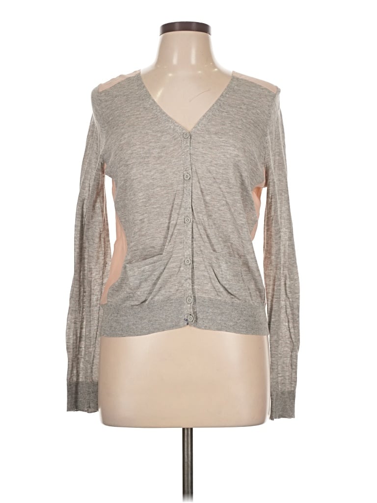 Pre-owned Wallace Cardigan Sweater In Gray