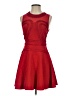 Foxiedox 100% Polyester Red Cocktail Dress Size XS - photo 1
