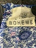 Bohème 100% Rayon Blue Long Sleeve Blouse One size - photo 6