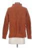 Max Studio 100% Cotton Brown Turtleneck Sweater Size XS - photo 2