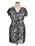 Assorted Brands Paisley Gray Cocktail Dress Size 1X - photo 1
