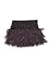 Justice 100% Recycled Polyester Floral Purple Skirt Size 8 - photo 1