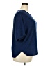 Relativity 100% Acrylic Blue Poncho Size 3X (estimated) - photo 4