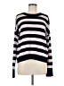 Express Stripes Gray Pullover Sweater Size M - photo 1