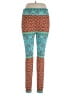 Lularoe Print Teal Leggings Size 1X (Tall & Curvy) - photo 1