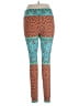 Lularoe Print Teal Leggings Size 1X (Tall & Curvy) - photo 2