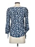 Madewell 100% Viscose Blue 3/4 Sleeve Blouse Size XS - photo 2