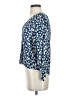 Madewell 100% Viscose Blue 3/4 Sleeve Blouse Size XS - photo 5