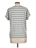 Shein Stripes Gray Short Sleeve T-Shirt Size 12 - photo 2