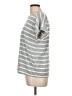 Shein Stripes Gray Short Sleeve T-Shirt Size 12 - photo 5