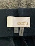 Ecru Solid Black Dress Pants Size M - photo 7